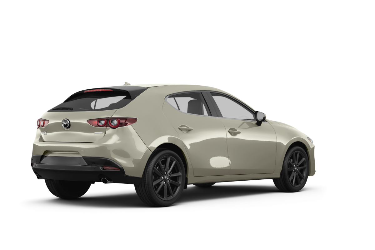 Mazda Mazda3 Hatchback - Back view Mazda Mazda3 Hatchback - Back view